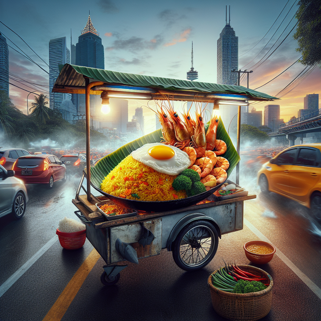 Resep Nasi Goreng Abang-Abang: Rahasia Lezatnya ala Gerobak Kaki Lima